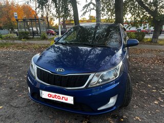 2012 Kia Rio 4-speed III, синий, 685000 рублей, вид 1