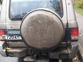 1998 Hyundai Galloper II, синий, 350000 рублей, вид 4