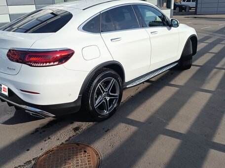 2021 Mercedes-Benz GLC Coupe 220 d I (C253) Рестайлинг, белый, 6050000 рублей, вид 5
