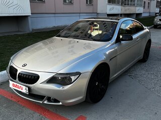 2007 BMW 6 серии 630i II (E63/E64), серебристый, 1300000 рублей, вид 1