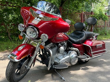 2007 Harley-Davidson Electra Glide, красный, 635000 рублей, вид 1