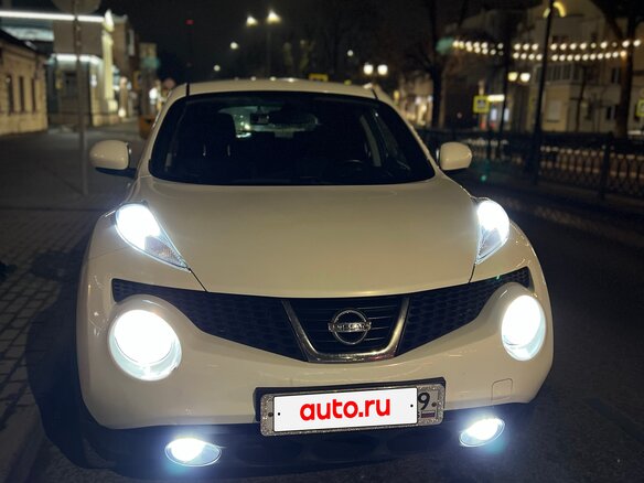 2014 Nissan Juke I, белый, 1150000 рублей - вид 1