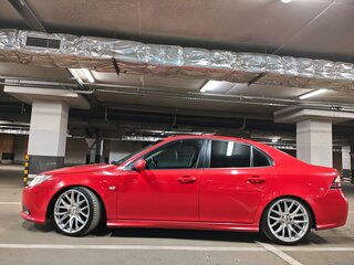 2007 Saab 9-3 II Рестайлинг, красный, 780000 рублей, вид 2