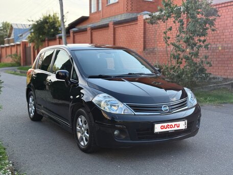 2011 Nissan Tiida I Рестайлинг, чёрный, 700000 рублей, вид 4