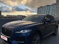2021 Jaguar F-Pace I Рестайлинг, синий, 4300000 рублей - вид 1