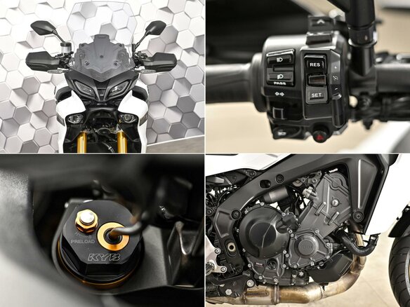 2023 Yamaha MT-09 Tracer (FJ-09), белый, 1279000 рублей - вид 9
