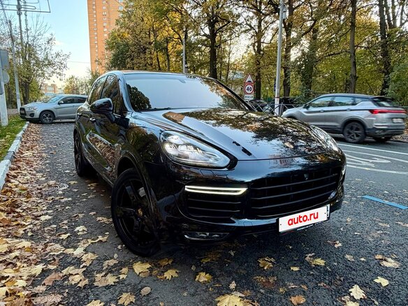 2015 Porsche Cayenne Turbo II Рестайлинг (958), чёрный, 3950000 рублей - вид 10