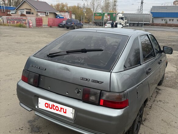 2005 Lada (ВАЗ) 2112, серебристый, 85000 рублей - вид 5