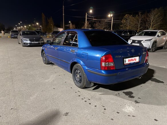 1999 Mazda 323 VI (BJ), синий, 220000 рублей - вид 6