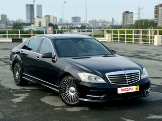 2009 Mercedes-Benz S-Класс 500 V (W221) Рестайлинг, синий, 1189000 рублей, вид 3