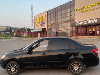2014 Lada (ВАЗ) Granta I, чёрный, 250000 рублей, вид 5