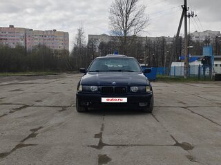 1992 BMW 3 серии 316i III (E36), синий, 420000 рублей, вид 3