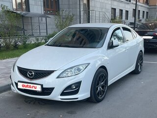 2011 Mazda 6 II (GH) Рестайлинг, белый, 890000 рублей, вид 1