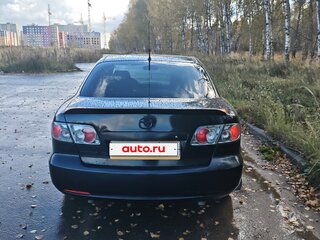 2007 Mazda 6 I (GG) Рестайлинг, чёрный, 410000 рублей, вид 2