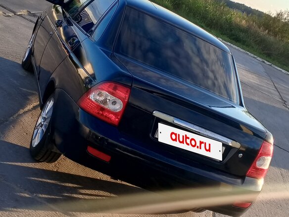 2012 Lada (ВАЗ) Priora I, чёрный, 200000 рублей - вид 11