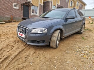 2009 Audi A3 II (8P) Рестайлинг 2, серый, 600000 рублей, вид 1
