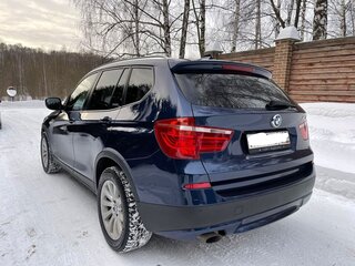 2011 BMW X3 20d xDrive II (F25), синий, 2000000 рублей, вид 4