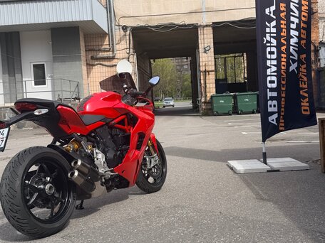 2018 Ducati Supersport, красный, 1100000 рублей, вид 5