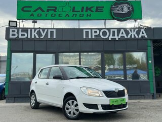 2011 Skoda Fabia II Рестайлинг, белый, 469000 рублей, вид 1