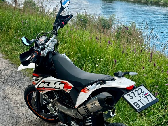 2011 KTM 690 SMC, белый, 499000 рублей - вид 11