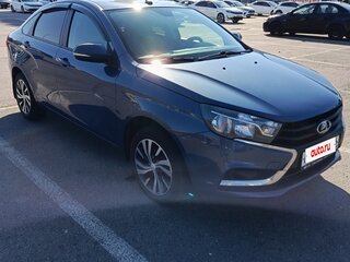 2017 Lada (ВАЗ) Vesta I, синий, 820000 рублей, вид 1
