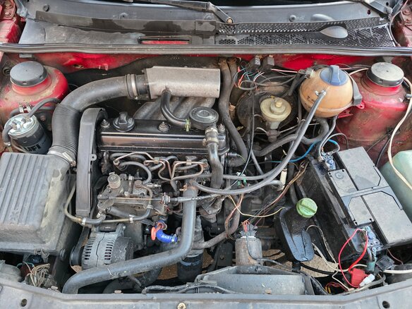 1994 Volkswagen Golf III, красный - вид 13