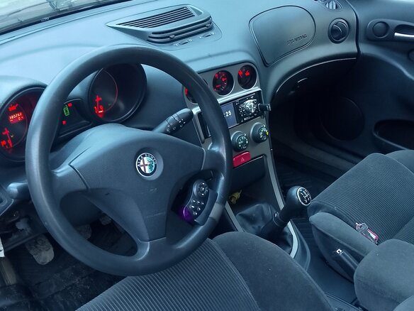 2001 Alfa Romeo 156 I, красный, 310000 рублей - вид 7