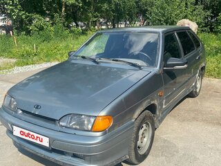 2007 Lada (ВАЗ) 2114, серый, 90000 рублей, вид 1