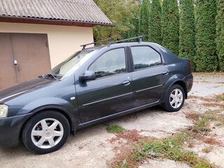 2009 Renault Logan I, серый, 385000 рублей, вид 2