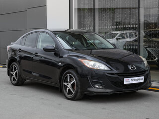 2009 Mazda 3 II (BL), чёрный, 749000 рублей, вид 2