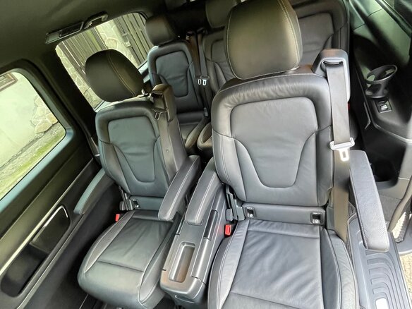 2022 Mercedes-Benz V-Класс 300 d длинный III (W447) Рестайлинг, чёрный - вид 10