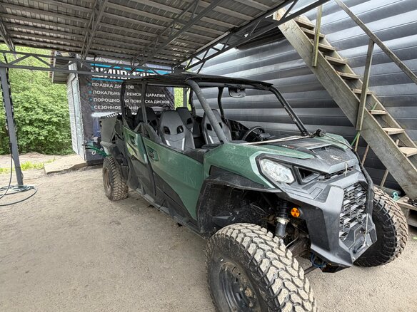2022 BRP Can-Am Commander Max XT, зелёный, 1650000 рублей - вид 2