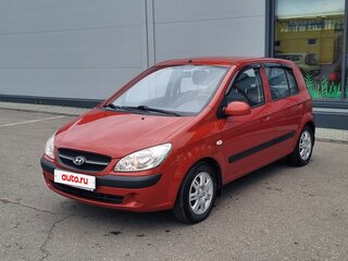 2008 Hyundai Getz I Рестайлинг, красный, 900000 рублей, вид 1