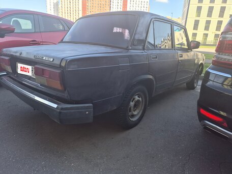 1999 Lada (ВАЗ) 2107, фиолетовый, 60000 рублей, вид 4