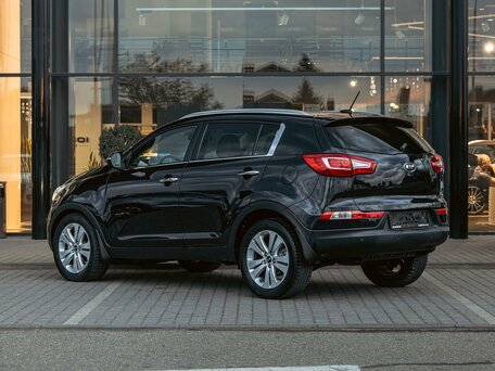2014 Kia Sportage III Рестайлинг, чёрный, 1255000 рублей, вид 4