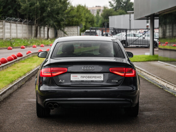 2013 Audi A4 IV (B8) Рестайлинг, чёрный - вид 6