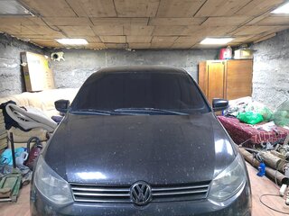 2013 Volkswagen Polo V, чёрный, 670000 рублей, вид 2
