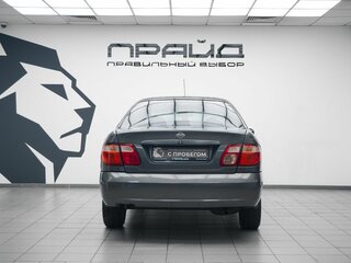 2003 Nissan Almera II (N16) Рестайлинг, серый, 450000 рублей, вид 4