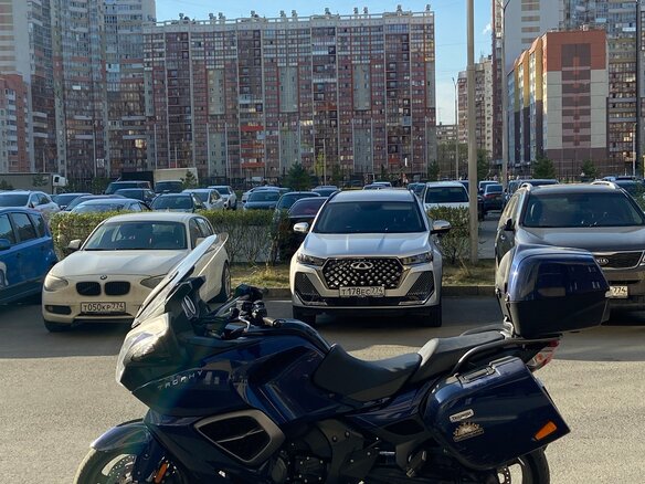 2013 Triumph Trophy 1200, синий, 800000 рублей - вид 7