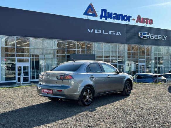 2012 Mitsubishi Lancer X Рестайлинг, серый, 700000 рублей - вид 4