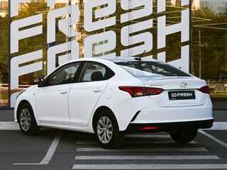 2021 Hyundai Solaris II Рестайлинг, белый, 1729000 рублей, вид 2
