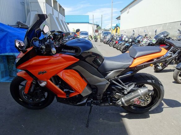 2013 Kawasaki Ninja 1000, оранжевый, 747000 рублей