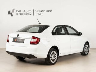 2019 Skoda Rapid I Рестайлинг, белый, 1360000 рублей, вид 3