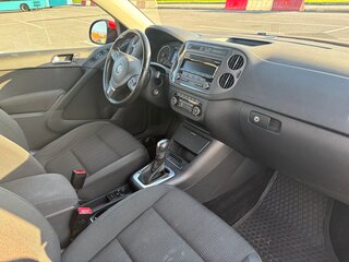 2013 Volkswagen Tiguan I Рестайлинг, красный, 1395000 рублей, вид 3