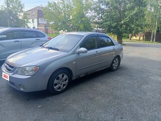 2006 Kia Cerato I, серебристый, 365000 рублей, вид 1
