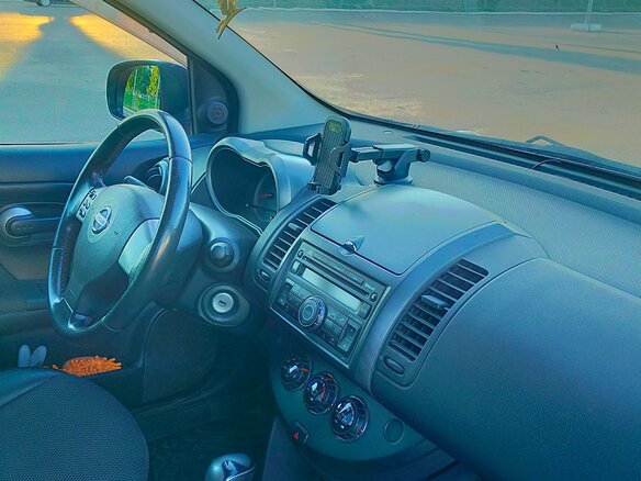 2008 Nissan Note I Рестайлинг, пурпурный, 495000 рублей - вид 8