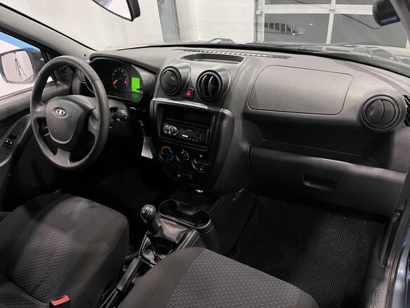 2014 Lada (ВАЗ) Granta I, серый, 318000 рублей - вид 11