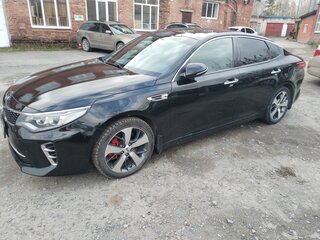 2017 Kia Optima IV, чёрный, 1600000 рублей, вид 4