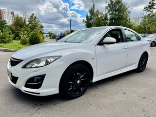2011 Mazda 6 II (GH) Рестайлинг, белый, 1325000 рублей, вид 1