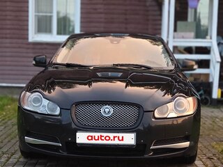 2008 Jaguar XF I, чёрный, 1250000 рублей, вид 2